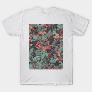 Chromatic Botanic Abstraction #15 T-Shirt